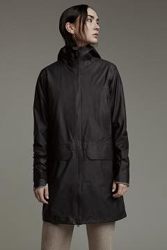Chamarras Canada Goose Mujer México - Nomad Chubasquero Negros IO3145869